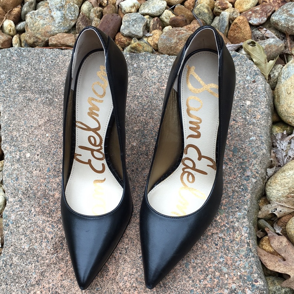 Sam Edelman Black Stilettos- NEW